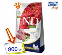 Farmina Perro N&D Quinoa Control De Peso Adulto Mini Cordero 800 Gr/2,5 Kg