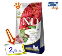 Farmina N&D Quinoa Digestion Pienso de Cordero para Perros Mini 2,5kg