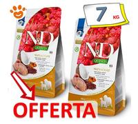 Farmina Perro N&D Quinoa Piel&Pelo Adulto Mediano Maxi Codorniz Perros 2,5/7 Kg