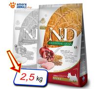 Farmina Perro N y D Ancestral Adult Mini → Pollo Granada - 2,5 KG - Comida para