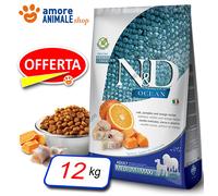 FARMINA ND Dog Ocean Pumpkin Medium Maxi Bacalao 12KG