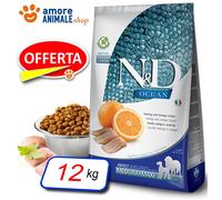 Farmina Perro N y D Ocean Adulto Medio / Maxi →Naranja Y Arenque - 12KG - Perros