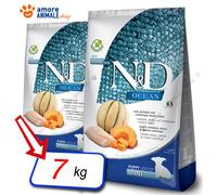 Farmina Alimento para perros ND Dog Ocean Puppy Bacalao y Calabaza Mini 7 kg