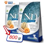 Farmina Perro N y D Ocean Puppy Mini →Bacalao Calabaza - 800 Gr / 2,5 / 7KG -