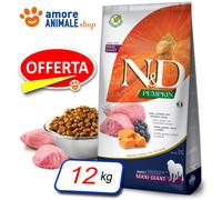 Farmina Perro N&amp ;d Pumpkin Adult Maxi Giant Cordero, Calabaza Y Mirtillo 12