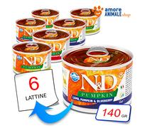 Farmina Perro N y D Pumpkin→ Sabores Varios - 140Gr - Adult Mini , Húmedo Perro,
