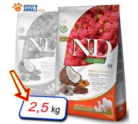 Farmina Perro N y D Quinoa Ski Mal Todas Razas De →Arenque Coco - 2,5 / 7KG -