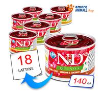 Farmina Perro Quinoa→ Ski Mal - Adult Mini De 140 Gr -Sabores Varios- Húmedo