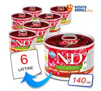 Farmina Perro Quinoa→ Ski Mal - Adult Mini De 140 Gr -Sabores Varios- Húmedo