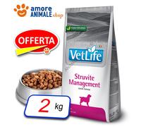 Farmina Perro Vet Life Natural Diet →Struvite Gestión - 2KG - Perro, Perros