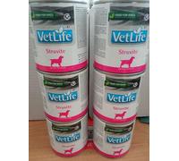 Farmina - Vet Life húmedo para perro Struvite 300 g, juego de 6 unidades
