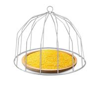 Farming Cage, Chicken Feeder Jaula, Chicken Trough Guard, No Clutter Duck Feeder Cage for Feed Trough Farm Animal Treat Container Covers, 42 x 42 x 30 cm, 16,54 x 11,81 pulgadas, Gap 8,5 cm