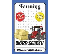 Farming Word Search Book: 50+ Puzzles | 110 Pages | 6×9 Inches of Farm-Themed Fun