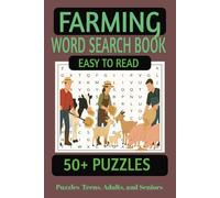 FARMING WORD SEARCH BOOK: A Peaceful Puzzle Adventure Through Barns, Crops, and Meadows