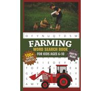 Farming Word Search Book: For Kids Ages 6-10 | To Build Vocabulary, Improve Spelling and Boost Reading Skills | 100+ Easy-to-Read Word Searches ... inches, 110 pages | For Quiet Times & Breaks