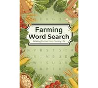 Farming Word Search Book: Word Search with Easy to Read Print about Farming , Crops , Animals and More | 6x9 inches, 110 pages | 50+ Puzzles