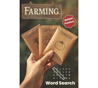 Farming Word Search: Comfort Print Puzzles Inspired by Farm and Garden Life | Relaxing Brain Games for Teens, Adults and Seniors | Gift for Farmers and Gardening Lovers