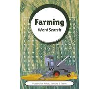 Farming Word Search: Down on the Farm: A Harvest of Hidden Words! | Word Search puzzle about Farming, Cultivation and so much more | 6X9 inches | 50+ ... Perfect for you or as a gift for a loved one