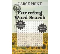Farming Word Search: Fun Farm Themed Puzzle Book in Large Print for Every Generation (Puzzle Quest)