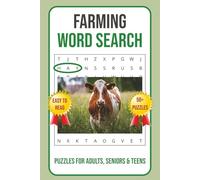 Farming Word Search Puzzle Book: 50+ Easy-to-Read Word Searches about Farming, Agriculture, and Crops