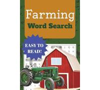 Farming Word Search: Puzzle Book about Farming, Agriculture, Animals, and More