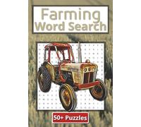 Farming Word Search Puzzle Book: Explore the Rich World of Farming with Engaging Word Search Puzzles | 6 x 9 inches | 110 Pages | 50 Plus Puzzles | Gift for teens and adults