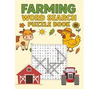 Farming Word Search Puzzle Book: Farm-Inspired word Puzzles | 60 pages Large Print | 8.5x11 inch Activity Book for Adults & Seniors