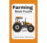 Farming Word Search Puzzle Book: Farming Word Search Puzzle Book: Word Searches with Easy-to-Read Print about Farming, Farming Equipment, Farm Animals ... Gift for Vacations, Holidays and Idle Time