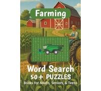 Farming Word Search Puzzle Book: Word Search with Easy to Read Print about Farming and the Farm Culture | 6x9 inches, 110 pages | 50+ Puzzles ... Gift for Vacations, Holidays and Free Times...