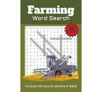Farming Word Search Puzzle Book: Word Searches With Easy To Read Print About Farming, Farm, Farmer, Farm animals And More I 6x9 inches, 110 Pages I ... Holidays, Relaxation or Fun times