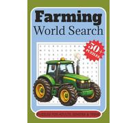 Farming Word Search Puzzle Book: Word Searches with Easy to Read Print about Farming, Livestock, Crops and More | 6×9 inches, 110 pages | 50+ Puzzles | Gift for Vacations, Holidays and Free Times