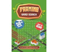 Farming Word Search Puzzles for Adults, Seniors and Teens: Wordsearch puzzles with easy-to-read print about Farming, Gardening, and more | 50+ puzzles | Suitable for adults, teens and older children.