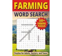 Farming Word Search: Themed Word Search Puzzle Book for Adults, Teens, Seniors | Farmers, Gardeners, Cowboys | Perfect Gift for Travel, Holidays, and Vacations