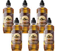 FARMLIGHT Aceite para Lámparas Citronella 6 x 1L, Aceite de citronela para lámparas, 6 botellas de 1 litro, AS 33, 6 litros