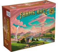 Farms Race Deluxe Edition - Juego de mesa de estrategia premium para adultos y familia, 2-5 jugadores, 1-2 horas, gestión de recursos, control de área, poderes asimétricos con animales de granja