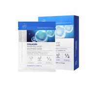 Farmstay Mascarilla hidratante facial con colágeno Collagen Water Full Moist Soothing Mask - 27 ml * 10 ud