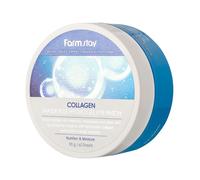 Farmstay Collagen Waterfull Hydrogel Eye Patches - Parches de Ojos de Colágeno Coreano - 60 Pcs El Tratamiento de la Piel Elimina la Hinchazón y las Ojeras Debajo de los Ojos