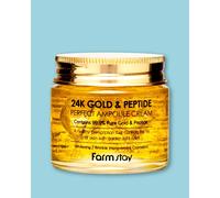 Farmstay Crema facial 24K Gold & Peptide Perfect Ampoule Cream - 80 ml