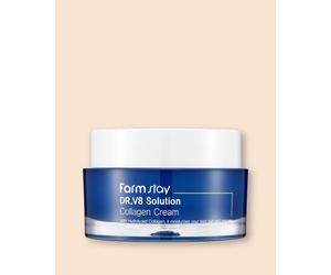 Farmstay Crema facial DR-V8 Solution Collagen Cream - 50 ml