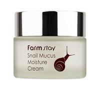 Farmstay - Crema hidratante con baba de caracol, crema facial diaria con filtro de muucina de caracol y ácido, 50 ml