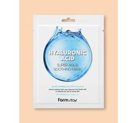 Farmstay Mascarilla de tela con ácido hialurónico Hyaluronic Acid Super Aqua Soothing Mask - 25 ml / 1 ud