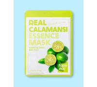 Farmstay Mascarilla de tela Real Calamansi Essence Mask - 23 ml / 1 ud