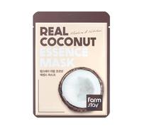 Farmstay Mascarilla facial de esencia auténtica de coco, antiedad antiarrugas, 23 ml