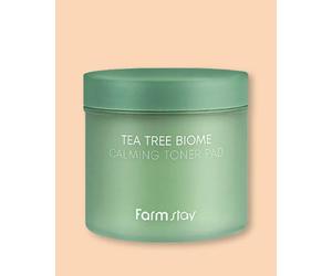Farmstay Toallitas faciales Tea Tree Biome Calming Toner Pad - 140 ml
