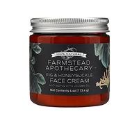 Farmstead Apothecary 100% Natural Anti-Aging Face Cream with Jojoba Oil, Fig & Honey 4 oz