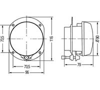 Faro adaptativo derecha 1N0 009 295-087 HELLA para MERCEDES-BENZ CLASE C T-Model