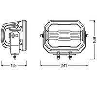 Faro adicional de halógeno atornillado LEDDL113-CB OSRAM