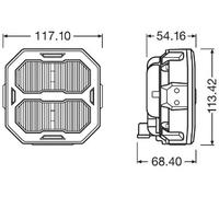 Faro adicional de halógeno atornillado LEDPWL113-UW OSRAM