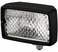 Faro adicional de halógeno montaje exterior Cristal dispersor con dibujos HELLA