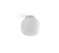 Faro AMELIA Lámpara de techo para baño blanco mate IP44